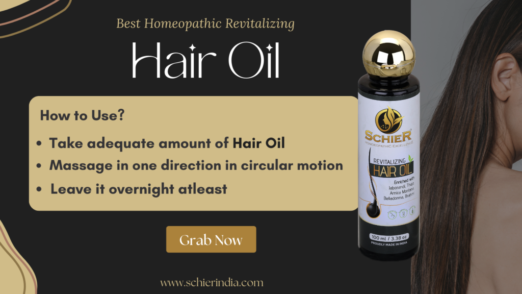 Best Homeopathic Revitalizing Hair Oil for Hair Fall Control & Hair Growth